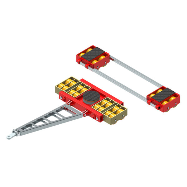 ECO-Skate® MINI 25LS (Polyurethane Wheels) set with rollers, bars, and a metal handle shown on a white background.